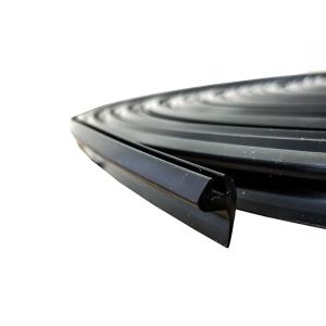 Universal Conventional Style Glass Molding With Trim Line - 17mm - Part #41-010-RL.