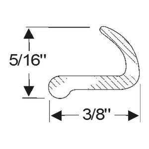 1956-57 Buick, Chevy, Oldsmobile & Pontiac Restoration Parts Headlight Outer Rim Seal - Part #06-017X