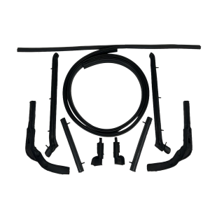 1963-67 Chevy Corvette Convertible Restoration Parts Convertible Top Roof Rail Seal Kit - Part #11-318R.