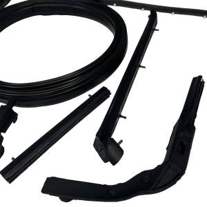 1963-67 Chevy Corvette Convertible Restoration Parts Convertible Top Roof Rail Seal Kit - Part #11-318R.