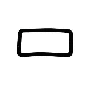 1968-69 Chevy Corvette Restoration Parts Marker Light Lens Gasket Kit - Part #06-310P.