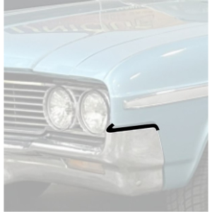 1964 Buick Restoration Parts Front Bumper To Body Filler - Part #01-138X.