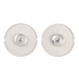 1963 Ford Restoration Parts Fuel & Temperature Gauge Lens & Bezel Kit - Part #C3AZ-10B890-KIT