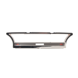 1964 Ford Restoration Parts Instrument Cluster Chrome Bezel - Part #C4AZ-10876-A