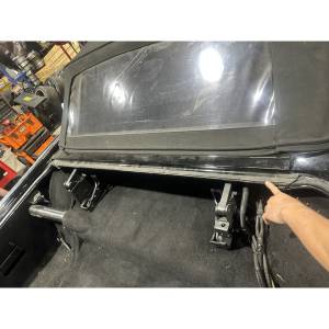 1964-65 Lincoln Restoration Parts Upper Back Panel & Finish Panel Weatherstrip - Part #70-3966-85