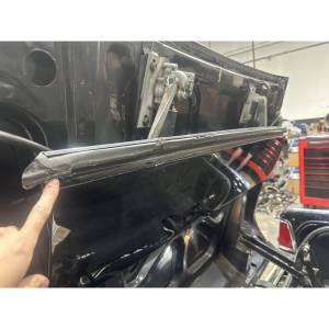 1964-65 Lincoln Restoration Parts Upper Back Panel & Finish Panel Weatherstrip - Part #70-3966-85