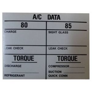 AC Data Decal