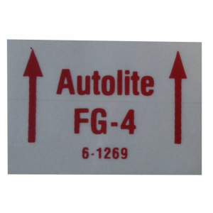 Fuel Filter Decal