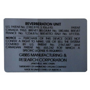 Reverberation Decal
