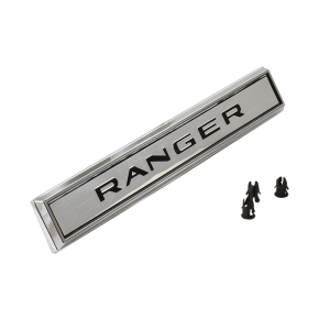 1967-69 Ford Truck Restoration Parts Glove Box "Ranger" Emblem - Part #C7TZ-8106158-A.