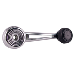 Window Crank Handle With Black Knob