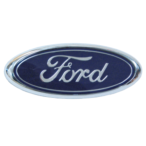 1982-2011 Ford Restoration Parts - Grille or Tailgate Ford Emblem - 7" - Blue - Part #E7TZ-9842528-A.