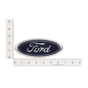 1982-2011 Ford Restoration Parts - Grille or Tailgate Ford Emblem - 7" - Blue - Part #E7TZ-9842528-A.