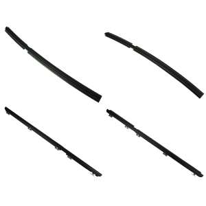 Beltline Weatherstrip - Rear Door Complete 4 Piece Kit