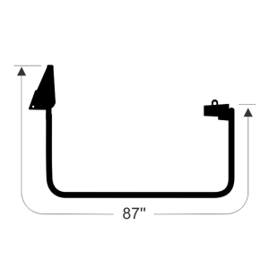 1969-77 Chevy Corvette Restoration Parts Door Seal Kit - 12-274D.