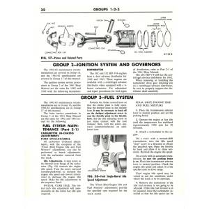1962-63 Ford Truck Shop Manual Supplement - Part #DPRF-89-63TSM-SUPP.