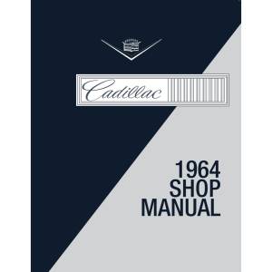1964 Cadillac Shop Manual - Part #DPRGM-40-64SM.