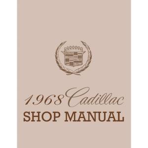 1968 Cadillac Shop Manual - Part #DPRGM-44-68SM.