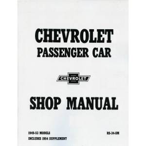 1949-1954 Chevy Car Shop Manual - Part #DPRGM-57-49SM.