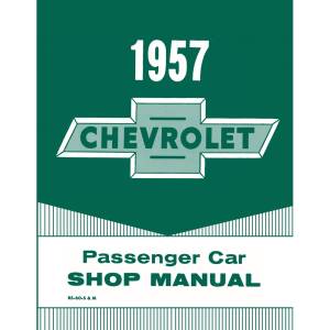 1957 Chevy Car Shop Manual - Part #DPRGM-59-57SM.