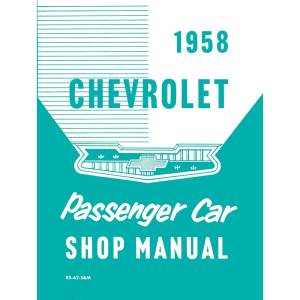 1958 Chevrolet Passenger Car Shop Manual - Part #DPRGM-60-58SM.