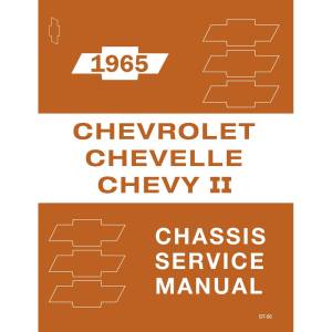 1965 Chevrolet Chevelle / Chevy II Chassis Service Manual - Part #DPRGM-62-65SM.