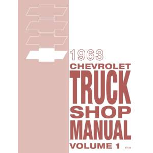 1963 Chevrolet Truck & Suburban Shop Manual - Part #DPRGM-81-63TSM.