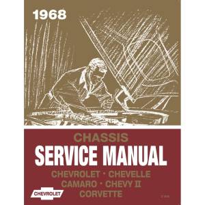 1968 Chevrolet Chassis Service Manual - Part #DPRGM-65-68SM.