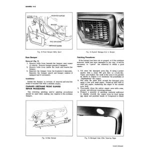 1970 Camaro Chassis Service and Overhaul Manual Supplement -Part #DPRGM-67-70SOM-SUP.