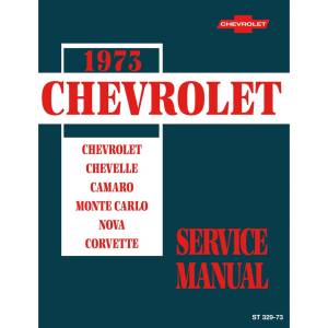 1973 Chevrolet Service Manual - Part #DPRGM-70-73SM.