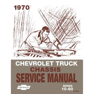 1970 Chevrolet Truck / Blazer / Suburban / Van Chassis Service Manual - Part #DPRGM-85-70TSM.
