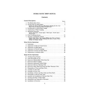 1941 Cadillac Hydra-Matic Drive Shop Manual - Part #DPRGM-171-41HMTSM.