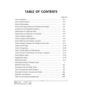 1957 - 1964 Cadillac Master Parts List - 2 Vol Set - Part #DPRGM-147-57PB.