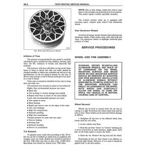 1978 Pontiac Service Manual - 2 Vol Set (Print) - Part #DPRGM-173-78SM.