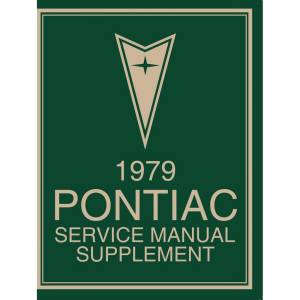 1979 Pontiac Service Manual Supplement (Print) - Part #DPRGM-173-79SM-SUP.
