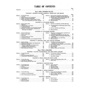 1956 Ford Car Shop Manual (Print) - Part #DPRF-08-56SM.
