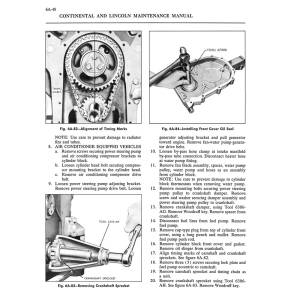 1959 Lincoln Maintenance Manual (Print) - Part #DPRF-58-59MM.